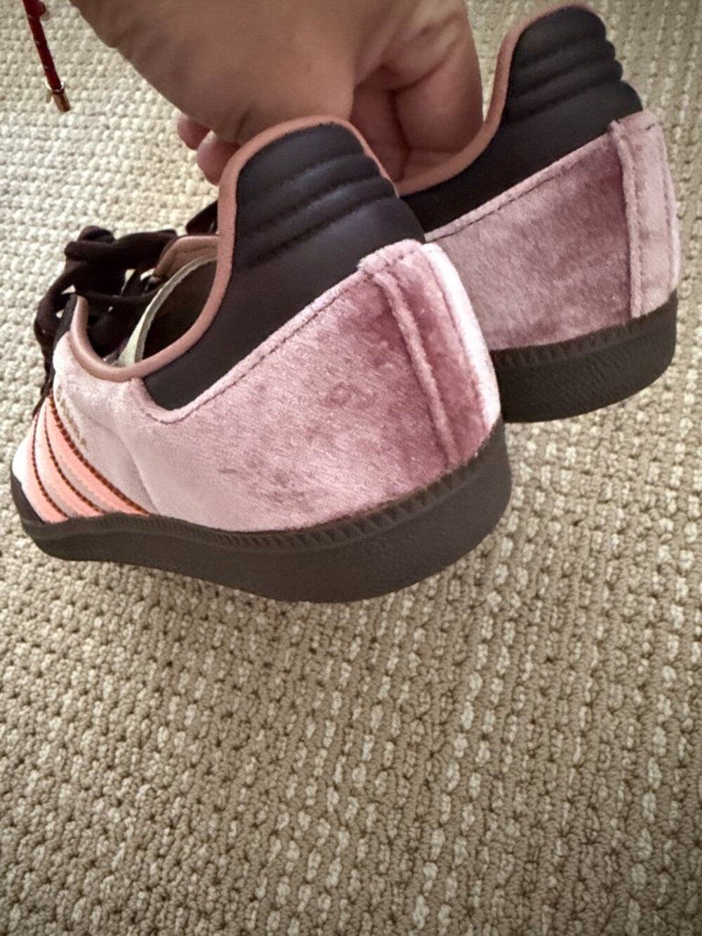 Adidas Women's Samba OG Sneaker in Warm Clay, Size 9 - Picture 5 of 5